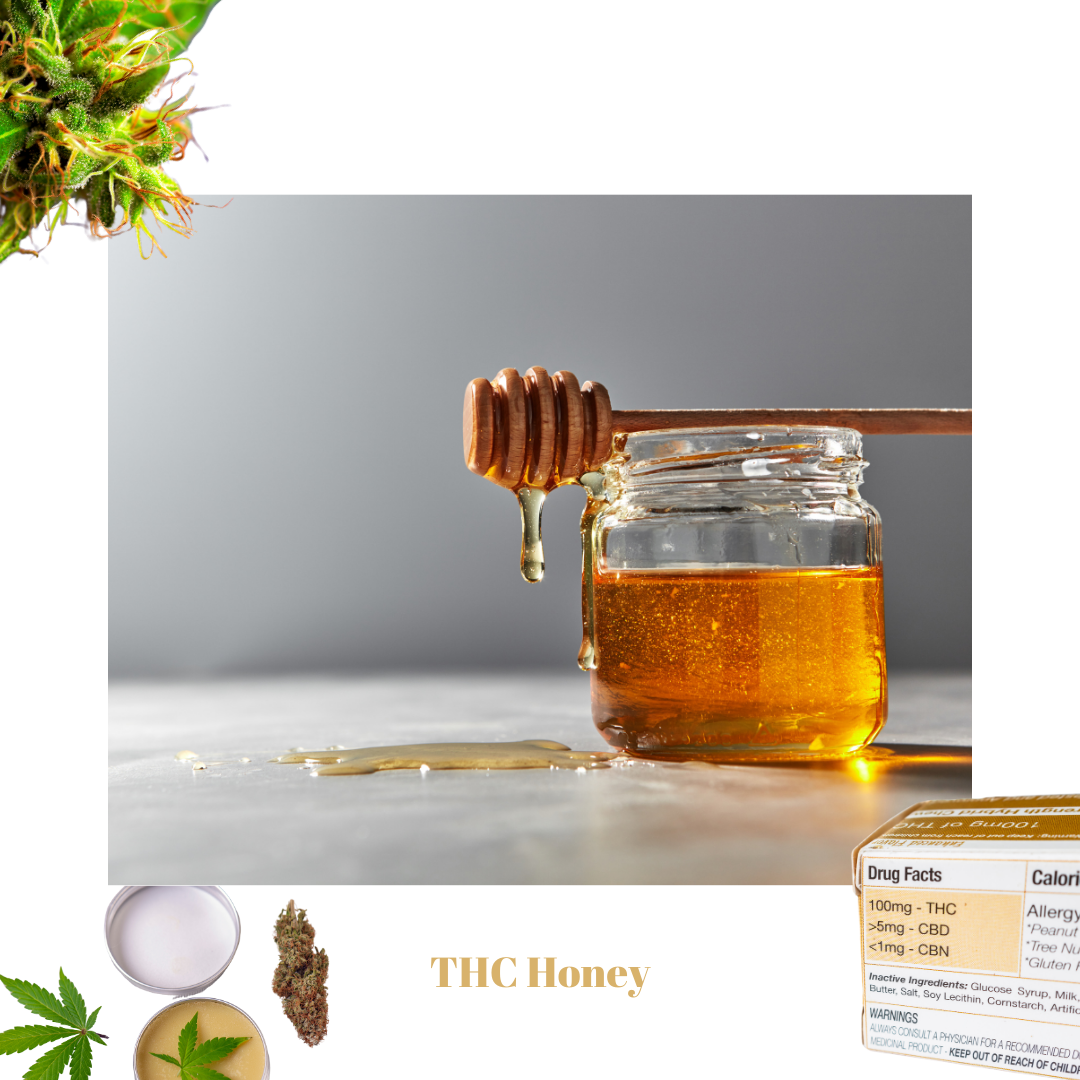 THC Honey (For sale in USA, Canada, and Amsterdam only)